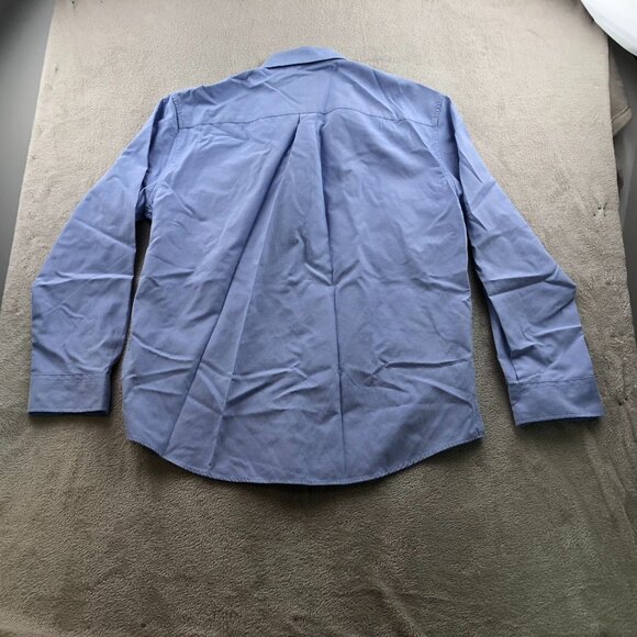 Oxford Men's Button-Down Shirt Size XL Blue Normcore - Picture 2 of 13